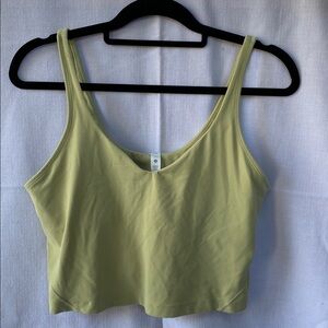 Lululemon Athletica Light Green Tank Top
